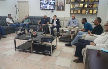 مجموعة الإتصالات الفلسطينية تزور بلدية جنين
