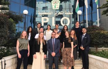 دائرة الدبلوماسية والسياسات العامة تطلع وفداً طلابيا دنماركياً على آخر المستجدات