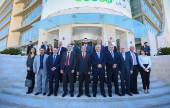 الامين العام للاتحاد الدولي للاتصالات يزور مجموعة الاتصالات الفلسطينية
