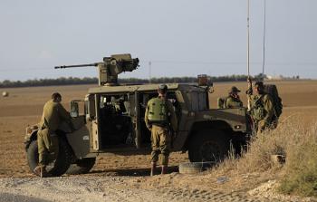 الجيش الاسرائيلي على حدود غزة
