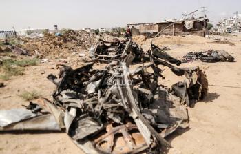 الاحتلال يستهدف سيارة لمطلقي الطائرات الورقية شرق غزة- أرشيفية