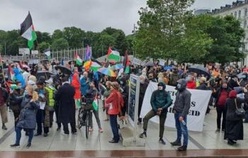 مظاهرات بالدنمارك رفضا لقرار الضم