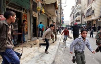 حلب: يهربون فور سماعهم هدير محركات الطائرات