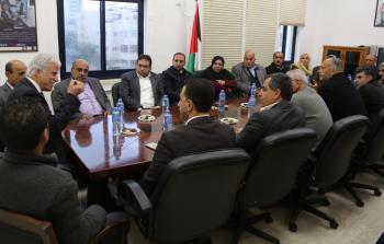 جرى البحث حول سبل توفير الفرص والإمكانات لدعم المعلّم الفلسطيني