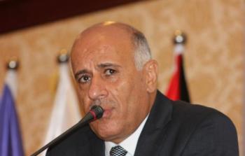 جبريل الرجوب رئيس الاتحاد الفلسطيني لكرة القدم .