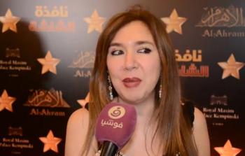 الممثلة دينا عبدالله ووالدتها حادث سير