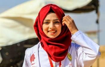 الشهيدة الممرضة رزان النجار بمسيرات العودة في غزة
