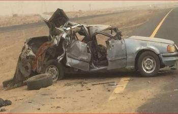 حادث سير مروع يخلف 4 قتلى بالسعودية