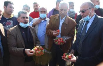 جولة وزارة الزراعة في شمال قطاع غزة