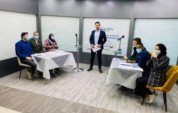 مناظرة تلفزيونية عقدتها مؤسسة فلسطينيات - غزة 