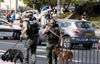 اجراءات الشرطة الاسرائيلية في مكان عملية القدس