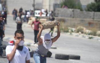 مواجهات بين الفلسطينيين وقوات الاحتلال بالضفة
