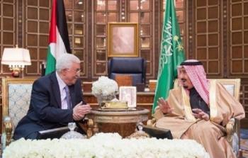 الملك السعودي سلمان والرئيس عباس
