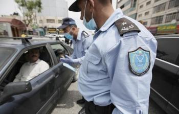 الشرطة تستمر بحملات التوعية من فيروس كورونا