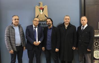 لقاء وزير الثقافة مع أعضاء جمعية موسيقانا لتنمية الثقافة والفنون