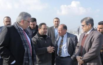 لقاء رئيس بلدية غزة