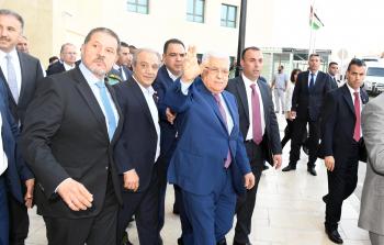 الرئيس عباس يغادر مستشفى رام الله الاستشاري بعد إجرائه عملية جراحية -ارشيف-