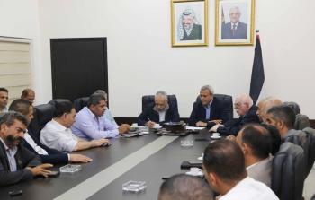 محافظ قلقيلية يستقبل عضو اللجنة المركزية لفتح محمد المدني