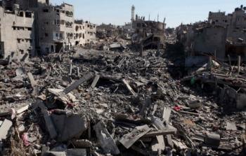 من آثار القصف الإسرائيلي على غزة خلال حرب2014