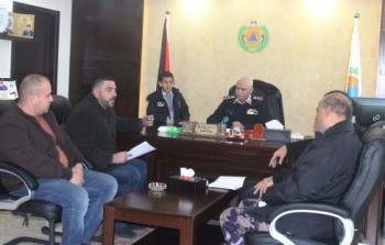 مدير عام الدفاع المدني اللواء ركن يوسف نصار، يلتقى وفدا من نقابة موزعي الغاز