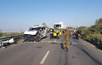 حادث سير في اسرائيل