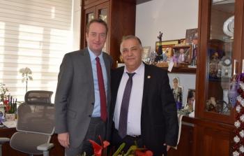 زيارة السفير البريطاني لبلدية الناصرة