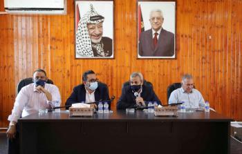 اجتماع وزارة الصحة ومحافظ قلقيلية