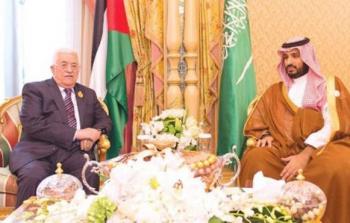 الرئيس محمود عباس وولي العهد السعودي محمد بن سلمان