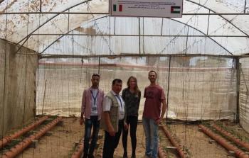 العمل الزراعي في غزة يستقبل وفداً من مؤسسة التعاون الإيطالي
