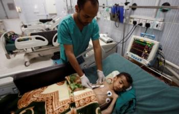  الإصابات بوباء الكوليرا المتفشي في اليمن