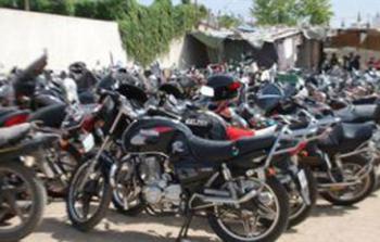 دراجات نارية غير مرخصة-ارشيفية