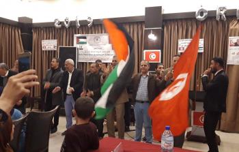 غزة: الأخوة الفلسطينية التونسية تحيي عيد استقلال تونسي الـ63