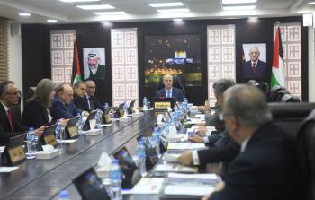 اجتماع مجلس الوزراء الفلسطيني