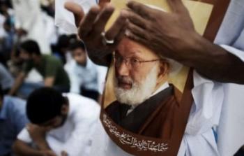اعتصام لانصار رجل دين شيعي بالبحرين