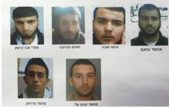 صورة نشرتها اسرائيل للمتهمين بالتخطيط لعمليات استشهادية 
