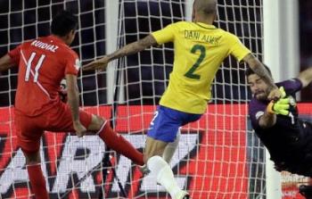 جانب من المباراة