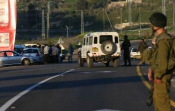 الاحتلال يُغلق طريق نابلس-قلقيلية