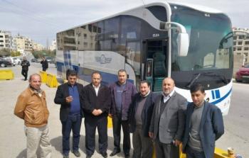  استئجار حافلات نقل حجاج فلسطين