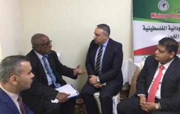  اجتماع الوكالة الفلسطينية للتعاون الدولي، ووزارة التعاون الدولي السودانية 
