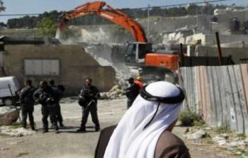 الاحتلال يهدم منزل فلسطيني
