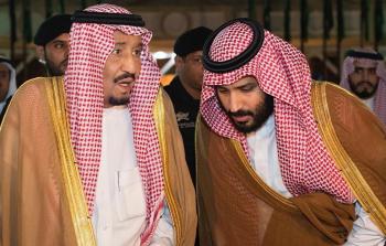  العاهل السعودي، الملك سلمان بن عبد العزيز ونجله محمد