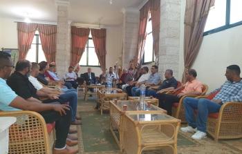 أبو سمهدانة يستقبل وفد شبابي