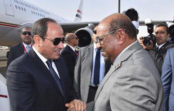 الرئيسان السوداني والمصري