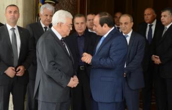 الرئيس عباس ونظيره المصري