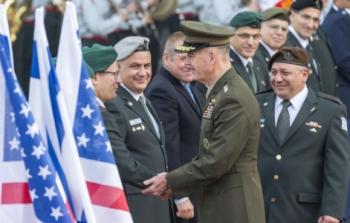 هيئة أركان الجيش الإسرائيلي تستقبل رئيس الأركان الأميركي