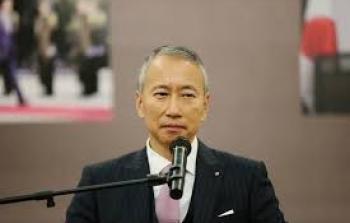 ممثل اليابان لدى فلسطين تاكيشي أوكوبو 