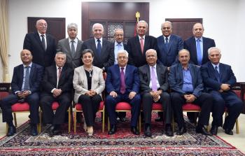 أعضاء اللجنة التنفيذية لمنظمة التحرير الفلسطينية