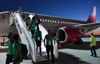 طائرة المنتخب السعودي تنجو من كارثة في مونديال روسيا 2018