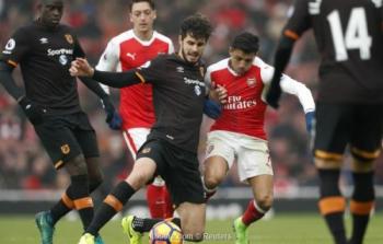 لقطة من المباراة