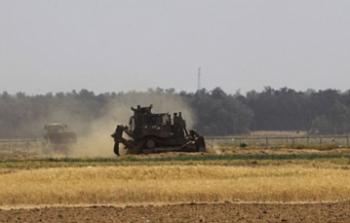 توغل اسرائيلي على حدود غزة